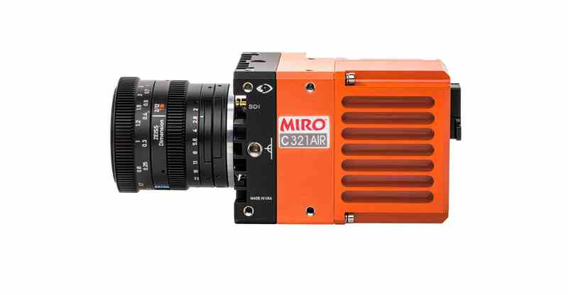 Miro C321 Air, side facing with lens